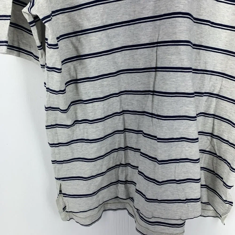 Polo Golf Ralph Lauren‎ Mens Large Shirt Pima Cotton Preppy Stripes Casual